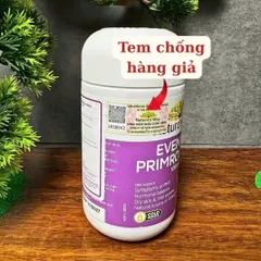 Tinh Dầu Hoa Anh Thảo Nature’s Way 1000mg - Bổ Sung Cân Bằng Nội Tiết và Làm Đẹp Da Cho Bé Dậy Thì 60 Viên