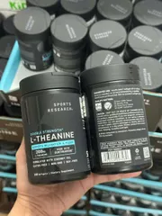 Viên Uống L-Theanine Sports Research 200mg 150 Viên - Hỗ Trợ Giảm Căng Thẳng, Tăng Tập Trung, Ngủ Ngon - Hàng Mỹ Chính Hãng