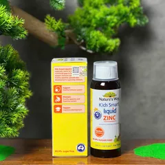 Nature's Way Kids Smart Liquid Zinc 100ml - Bổ sung kẽm dạng nước cho bé, tăng cường sức đề kháng và hỗ trợ tiêu hóa - Hàng Úc