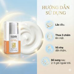 Kem Chống Nắng ISDIN FotoUltra Age Repair Fusion Water SPF50 - Bảo Vệ Da Mặt, Dưỡng Ẩm Cho Da Nhạy Cảm 50ml