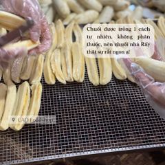 500gr Chuối sấy dẻo nguyên vị từ chuối sạch 100% trồng tự nhiên siêu ngon, dẻo thơm từng miếng, ép dẻo dễ ăn