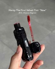 Son Kem Lì Merzy Hàn Quốc V6 Đỏ Gạch - Bền Màu, Dễ Dàng Phối Đồ, Thiết Kế Sang Trọng, Chất Son Mượt Mà, Hỗ Trợ Mọi Tone Da