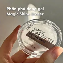 Phấn Dạng Gel CATRICE Magic Shine Eraser - Kiềm Dầu, Mờ Lỗ Chân Lông, Phấn Trang Điểm Trong Suốt, Dưỡng Da Mịn Màng, Tiện Lợi Mang Theo