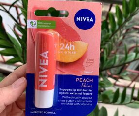 Son Dưỡng Ẩm Môi Nivea Chính Hãng - Giữ Ẩm Cho Môi Mềm Mại, Không Chứa Chì, 4.8g, Xuất Xứ Đức, Làn Da Tươi Tắn, Phù Hợp Mọi Loại Da