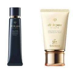 Set Kem Chống Nắng Clé De Peau Beaute SPF 50g & Voile Creme Correcteur 40g - Bảo vệ và Làm đẹp Da, Chống Nắng Hiệu Quả Thế Giới Làm Đẹp