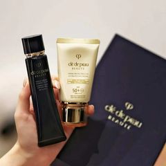 Set Kem Chống Nắng Clé De Peau Beaute SPF 50g & Voile Creme Correcteur 40g - Bảo vệ và Làm đẹp Da, Chống Nắng Hiệu Quả Thế Giới Làm Đẹp