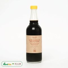 Nước Tương Lên Men Tự Nhiên Noom 500ml - Gia Vị Chay Làm Từ Lạc Hữu Cơ - Thay Thế Bột Ngọt An Toàn