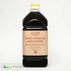 Nước Tương Lên Men Tự Nhiên Noom 500ml - Gia Vị Chay Làm Từ Lạc Hữu Cơ - Thay Thế Bột Ngọt An Toàn