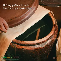 Nước Tương Lên Men Tự Nhiên Noom 500ml - Gia Vị Chay Làm Từ Lạc Hữu Cơ - Thay Thế Bột Ngọt An Toàn