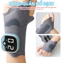 Băng quấn cố định massage cổ tay Nikio XY-02 - Công nghệ graphene, massage EMS, chườm nóng hỗ trợ phục hồi chấn thương hiệu quả