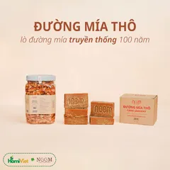 Đường Mía Thô 400g Noom - Nguyên Chất Rich Vitamin và Khoáng Chất, Dạng Vụn Giữ 100% Mật Nguyên Vẹn, Hữu Cơ Việt Nam