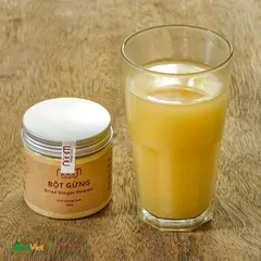 Bột Gừng Noom 100% Tây Giang - Gia Vị Thảo Dược Cay Đằm, Thơm Nồng Ấm, Hũ 45g/100g, Sử Dụng Đa Năng Trong Nấu Ăn & Thức Uống
