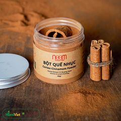 Bột Quế Nhục Noom 100% Từ Vỏ Quế Lâu Năm - Gia Vị Thảo Dược Tự Nhiên Việt Nam, Hỗ Trợ Sức Khỏe và Ẩm Thực Thượng Hạng