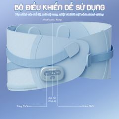 Đai Massage Lưng EMS Nikio NK-253 - Công Nghệ Xung Điện Thông Minh, Nhiều Chế Độ, Giảm Đau Lưng, Thoải Mái Tại Nhà