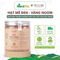 Hạt Mè Noom Hữu Cơ 1kg - Bổ Sung Protein, Canxi và Chất Béo Lành Mạnh - Hạt Dinh Dưỡng Từ Thiên Nhiên Tại Việt Nam