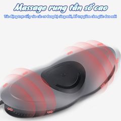 Máy massage thắt lưng Nikio NK-157 - Thiết bị trị liệu đa năng 5in1 với nhiệt hồng ngoại, laser, rung, quang phổ và túi khí