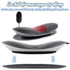 Máy massage thắt lưng Nikio NK-157 - Thiết bị trị liệu đa năng 5in1 với nhiệt hồng ngoại, laser, rung, quang phổ và túi khí