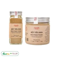 Bột Tiêu Đen Noom 100% Tiêu Đen Thuần Chủng Tiên Phước - Gia Vị Thiên Nhiên Tốt Cho Sức Khỏe và Ẩm Thực Việt Nam