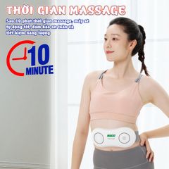 Máy Massage Bụng Nikio NK-161 - Công Nghệ EMS Kích Thích Cơ Kết Hợp Chườm Nóng, Giảm Mỡ Bụng Tại Nhà