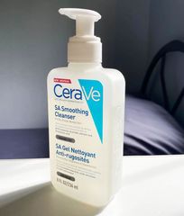 Sữa Rửa Mặt Cerave SA Smoothing Cleanser 237ml - Dưỡng ẩm cho da khô, Giúp làm sạch và ngăn ngừa mụn hiệu quả