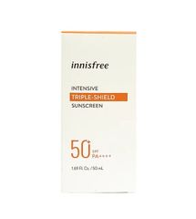 Kem Chống Nắng Innisfree Triple Shield SPF 50 - Bảo Vệ Da Toàn Diện, Dưỡng Ẩm, Chống Nắng Hiệu Quả, Phù Hợp Với Da Nhạy Cảm