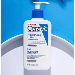Sữa Dưỡng Ẩm Da CeraVe Moisturising Lotion 236ml - Dành Cho Da Thường, Da Khô, Chính Hãng, Cung Cấp Độ Ẩm Suốt 24 Giờ