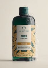 Dầu Gội Gừng The Body Shop 400ml - Hỗ Trợ Mọc Tóc, Làm Sạch Gàu, Dưỡng Ẩm Cho Da Đầu Nhạy Cảm, Hương Gừng Tự Nhiên