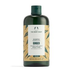 Dầu Gội Gừng The Body Shop 400ml - Hỗ Trợ Mọc Tóc, Làm Sạch Gàu, Dưỡng Ẩm Cho Da Đầu Nhạy Cảm, Hương Gừng Tự Nhiên
