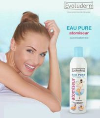 Xịt Khoáng Evoluderm Pháp 400ml - Cấp Ẩm & Giữ Ẩm Cho Làn Da, Dễ Dàng Mang Theo Mọi Nơi, Chất Lượng Cao Chính Hãng