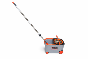 Bộ Lau Nhà Xoay 360 Tự Vắt Có Bánh Xe HOANMY - Chất Liệu Cao Cấp, Bền Đẹp, Tặng Kèm 1 Bông Lau Thay Thế