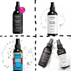 Xịt Khóa Nền Nyx Dewy - Matte Finish Setting Spray Chính Hãng, Giữ Lớp Trang Điểm Bền Màu Suốt Ngày, Thích Hợp Mọi Loại 