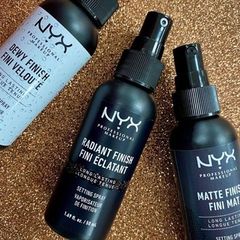 Xịt Khóa Nền Nyx Dewy - Matte Finish Setting Spray Chính Hãng, Giữ Lớp Trang Điểm Bền Màu Suốt Ngày, Thích Hợp Mọi Loại 
