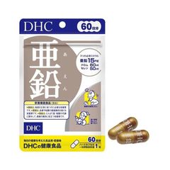 Viên uống bổ sung Kẽm DHC Zinc 60 viên Nhật Bản - Hỗ trợ sức khỏe da và tóc, cải thiện mụn, tăng cường sức đề kháng