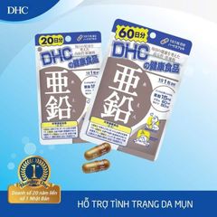 Viên uống bổ sung Kẽm DHC Zinc 60 viên Nhật Bản - Hỗ trợ sức khỏe da và tóc, cải thiện mụn, tăng cường sức đề kháng