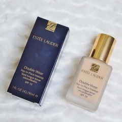 Kem Nền Estée Lauder Double Wear Stay In Place SPF10 Tone 1W2 - Sand 30ml Chính Hãng, Lâu Trôi, Che Khuyết Điểm Tối Ưu, Dành Cho Mọi Loại Da