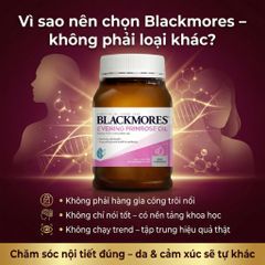 Tinh Dầu Hoa Anh Thảo Blackmores Evening Primrose Oil 1000mg 190 Viên