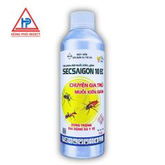 SECSAIGON 10SC Chai Nhôm 1 Lít Diệt Muỗi, Gián, Kiến và Côn Trùng Khác Hiệu Quả Cao - GIẢI PHÁP  CHO MỌI GIA ĐÌNH