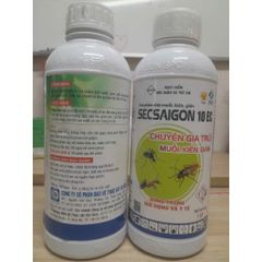 SECSAIGON 10SC Chai Nhôm 1 Lít Diệt Muỗi, Gián, Kiến và Côn Trùng Khác Hiệu Quả Cao - GIẢI PHÁP  CHO MỌI GIA ĐÌNH