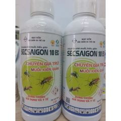 SECSAIGON 10SC Chai Nhôm 1 Lít Diệt Muỗi, Gián, Kiến và Côn Trùng Khác Hiệu Quả Cao - GIẢI PHÁP  CHO MỌI GIA ĐÌNH
