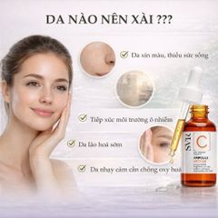 Serum Vitamin C SVR C Ampoule 30ml - Chăm Sóc Da Sáng Khỏe, Chống Oxy Hóa Hiệu Quả, Cung Cấp Độ Ẩm Tối Ưu