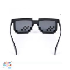 Kính Mát Vuông Thug Life 8Bit - Phong Cách Dáng Dấp Côn Đồ, Kính Chắn Bụi Chất Lượng Cao, Thời Trang Cho Nam Nữ