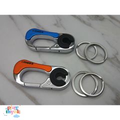 Bộ 3 Móc Khóa OMUDA 3754 - Phụ Kiện Thời Trang Sang Trọng, Độc Đáo, Màu Xanh Dương, Quà Tặng Thú Vị cho Bạn Bè và Người Thân