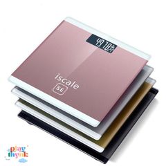 Cân Sức Khỏe Điện Tử ISCALE SE - Thiết Kế Sang Trọng, Kính Cường Lực, Tải Trọng 180kg, Dễ Dàng Theo Dõi Sức Khỏe Gia Đình