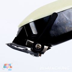 Máy Cắt Tóc Trẻ Em Chaoba 808 Chính Hãng - Tông Đơ Dùng Điện Có Dây, Thiết Kế Gọn Nhẹ, Dễ Dàng Sử Dụng, Màu Vàng Kem Đen