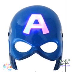 Khẩu Trang Phát Sáng Siêu Nhân Avengers - Mặt Nạ Độc Đáo Dành Cho Trẻ Em và Người Lớn, An Toàn Và Thú Vị