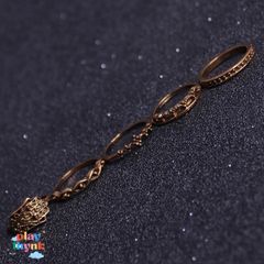 Bộ 10 Nhẫn Chạm Khắc Vintage - Trang Sức Đá Quý Nữ Tính, Nhẫn Cưới, Nhẫn Đính Hôn, Quà Tặng Phụ Nữ