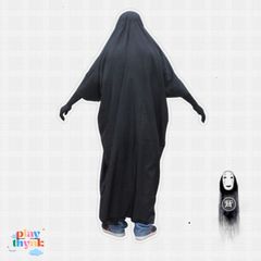 Bộ Trang Phục Cosplay Ma Vô Diện Spirited Away - Mặt Nạ và Găng Tay Độc Đáo cho Fan Anime