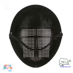 Mặt Nạ Gác Cổng Squid Game - Phụ Kiện Hóa Trang Halloween Cho Nam Nữ, Cosplay Siêu Đẳng Thảo Mộc Trò Chơi Con Mực