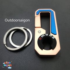 Móc Khóa OMUDA 3749-1 Cao Cấp Mạ Vàng - Thiết Kế Độc Đáo, Chắc Chắn, Quà Tặng Ý Nghĩa cho Người Yêu Thích Phụ Kiện Thời Trang