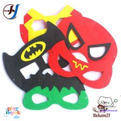Mặt Nạ Siêu Anh Hùng Người Nhện, Người Sắt, Hulk - 50 Mẫu Hóa Trang Cho Halloween và Tiệc Hóa Trang Trẻ Em